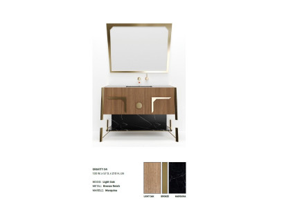 Brauner Badezimmerschrank Badezimmermöbel Regale Badezimmerschrank Holzregale