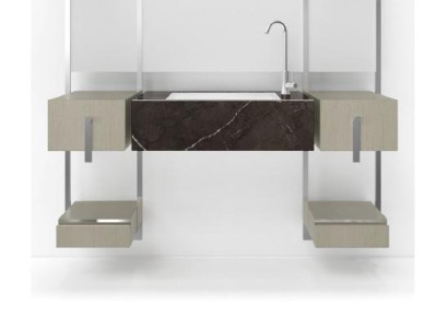 Grau Badezimmer Waschbecken Armaturen Badezimmer Möbel Italien Stil Waschbecken