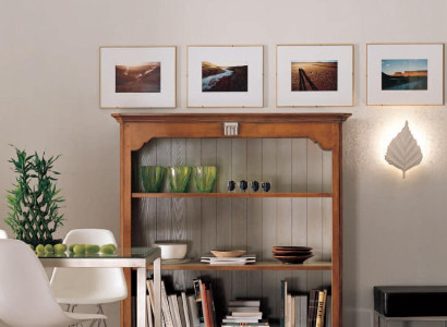Bücherschrank Schränke Bücherregal Wohnwand Wohnzimmer Wand Regal Design Regal
