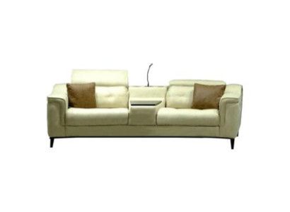 Beiger Zweisitzer Designer Sofa 2-Sitzer Wohnzimmer Luxuriöse Sitzmöbel