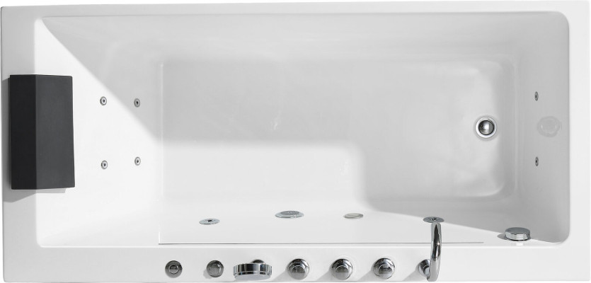 Whirlpool Badewanne Spa Wannen LED-Beleuchtung Massagedüsen Sprudel