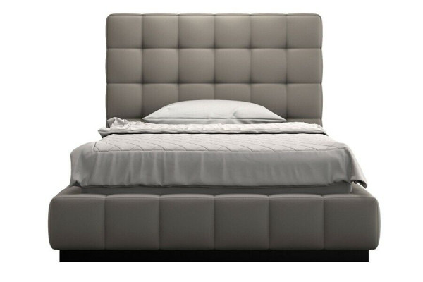 Designer Polsterbett Bett Weiß Betten Lederbett Doppelbett Ehebett Designerbett