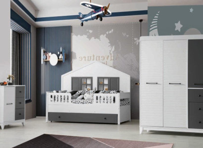 Modern Set für Kinderzimmer Multicolour Perfekte Möbel für Ihr Interieur