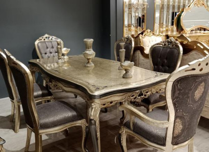 Stilvoller Esszimmer 6x stühle Esszimmer Möbel 6x Stühle 6 stabilen Stühlen