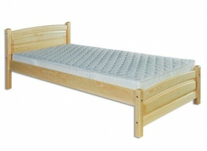 Massivholzbett Kiefer Holz Bettgestell 100x200 Vollholz Gästebett Handarbeit Neu