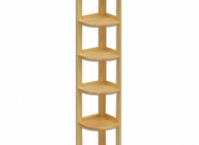 Eckregal Regal Schrank Wohn Zimmer Wand Schränke Büro Regale Echt Holz Massiv