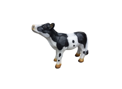 Kalb Kuh Rind Metzger Werbung Fleischer Tier Aufsteller Hingucker Statue 58 cm