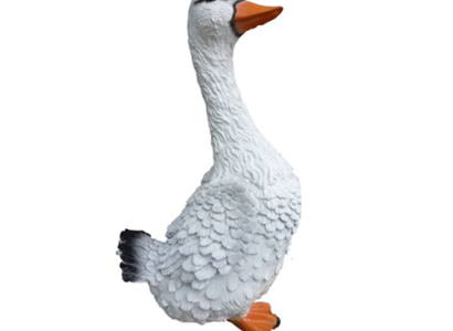Deko Figur Schwan Vogel Garten Figuren Skulptur Statuen Skulpturen 65cm Neu