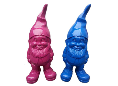 Garten Haus Dekoration Figur Statue Skulpturen Deko Figuren Zwerg Handarbeit K61