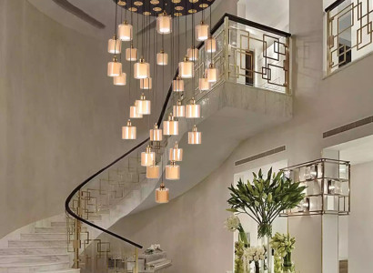 Luxus Kronleuchter Wohnzimmer Deckenleuchter Deckenlampe Lüster Gold