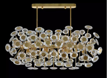 Kronleuchter Luxus Wohnzimmer Stil Moderne Schlafzimmer Lampe Leuchte Gold
