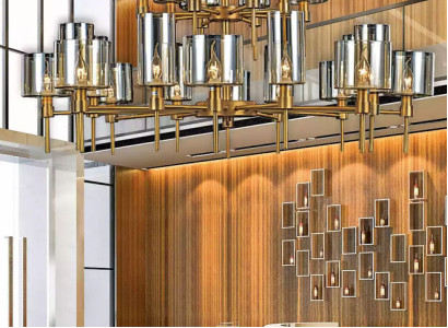 Design Lampen 95x120 Kronleuchter schön Wohnzimmer Leuchte Luxus Luster Glass
