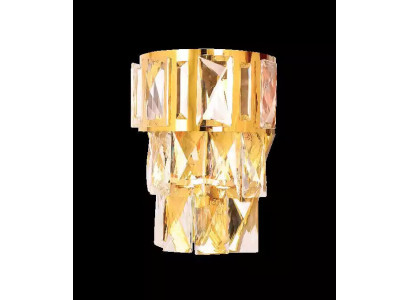 Wandlampe Wandleuchte Wandleuchten Lüster Wand Lampen Kristall Gold