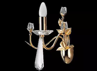 Wandlampe LichtkronenlusterWandleuchte Lüster Wand Lampen Kristalllampe