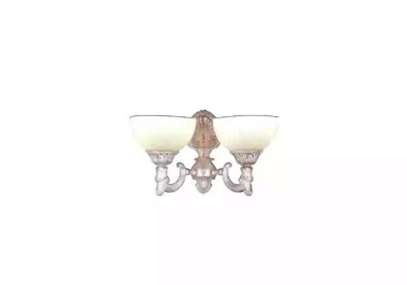 Wandleuchte Wandlampe Wandleuchten Art Lüster Wand Lampen Weiß Glas