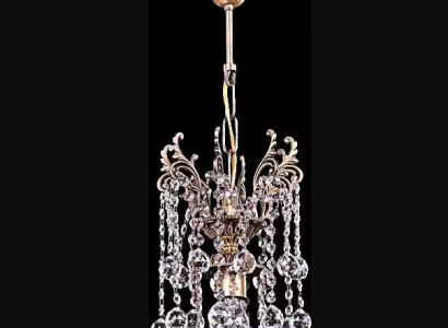Deckenleuchter Luxus Kronleuchter Deckenlampe Lüster Gold Kristall