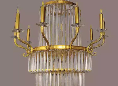 Kronleuchter moderner Pendelleuchte Wohnzimmer Luxus Luster Crystal