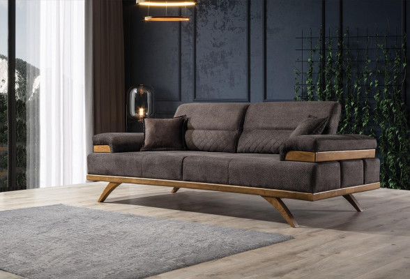 Sofa 3 Sitzer Designer Sofa Polster Sofas Couchen Stoff Textil Neu