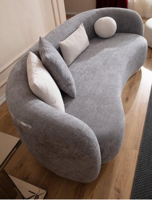 Design Moderne Viersitzer Couch Polster Sofa 4er Sitz Möbel Big Sofas Neu Sofas