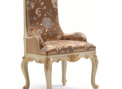 Luxus Esszimmerstuhl Stuhl Esszimmer Sessel Sitzer Stühle Holz Stoff Beige Sitz