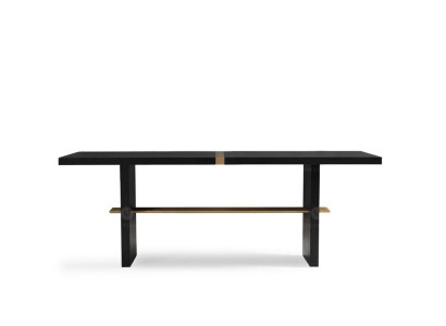Esstisch Esszimmertisch Tisch Esszimmer Holz Schwarz Esszimmermöbel