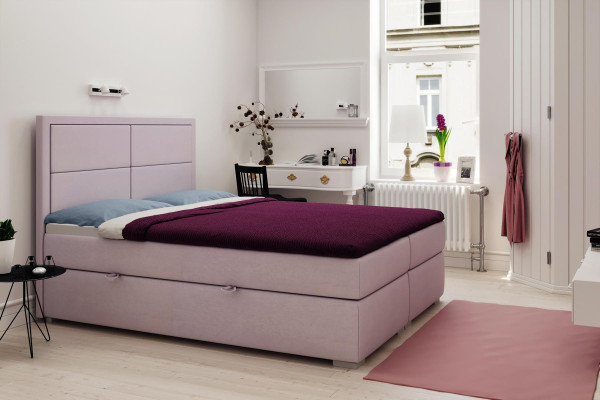 Boxspring Bett Hotel Doppel Komplett Set Matratze Topper Betten Funktion Kasten