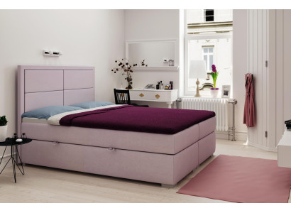Boxspring Bett Hotel Doppel Komplett Set Matratze Topper Betten Funktion Kasten