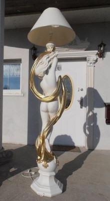 Stehleuchte Stand Leuchte Lampe Lampen Leuchten Design Figur Skulptur 200cm Neu