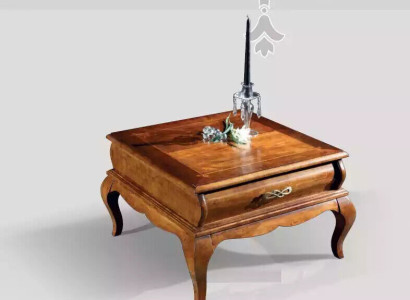 Klassischer Wohnzimmer Couchtisch Schublade Holzmöbel Stil Design Neu