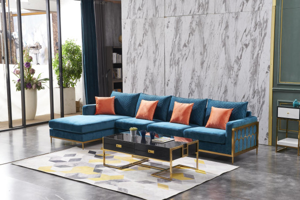 Wohnlandschaft Ecksofa L Form Sessel Deko Set Garnitur Modern Sofa Leder NEU