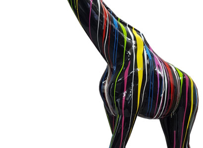 Designer Figuren Moderne Dekorationen Garten Giraffe Statue Skulptur Skulpturen