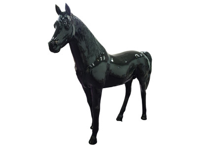 Abstrakte Figur Statue Gartenfiguren Dekoration Statuen Skulpturen Pferd Neu