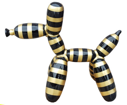 Design Figuren Women Skulpturen Moderne Abstrakte Skulptur Ballon Hund Deko Neu