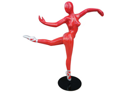 Design Figuren Women Skulpturen Moderne Abstrakte Skulptur Ballerina Tanzt