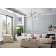 Sofas med fire siddepladser