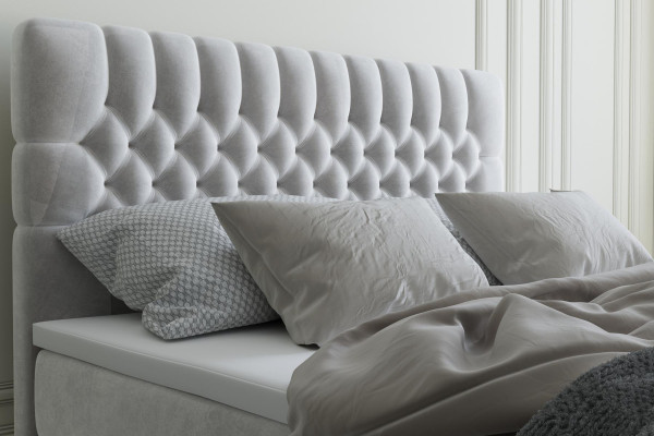 Boxspring Bett Hotel Doppel Chesterfield Luxus Betten Polster Kasten Funktion