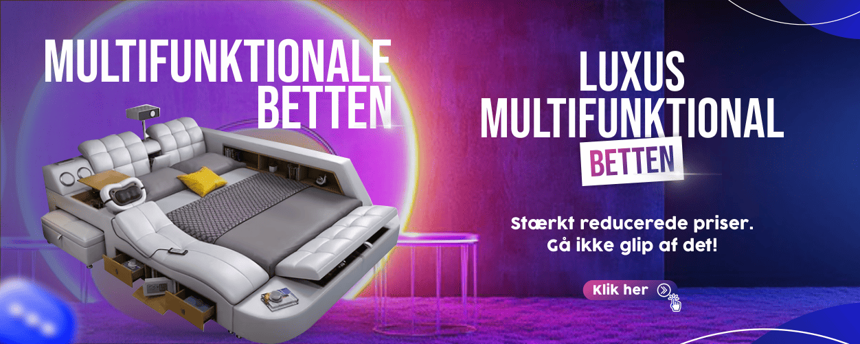 Multifunktionelle møbler – smart og pladsbesparende